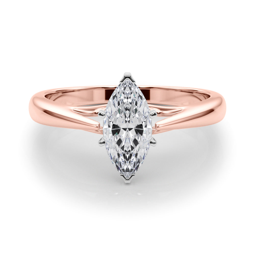 Katerina Marquise Lab Grown Diamond Solitaire Engagement Ring IGI Certified