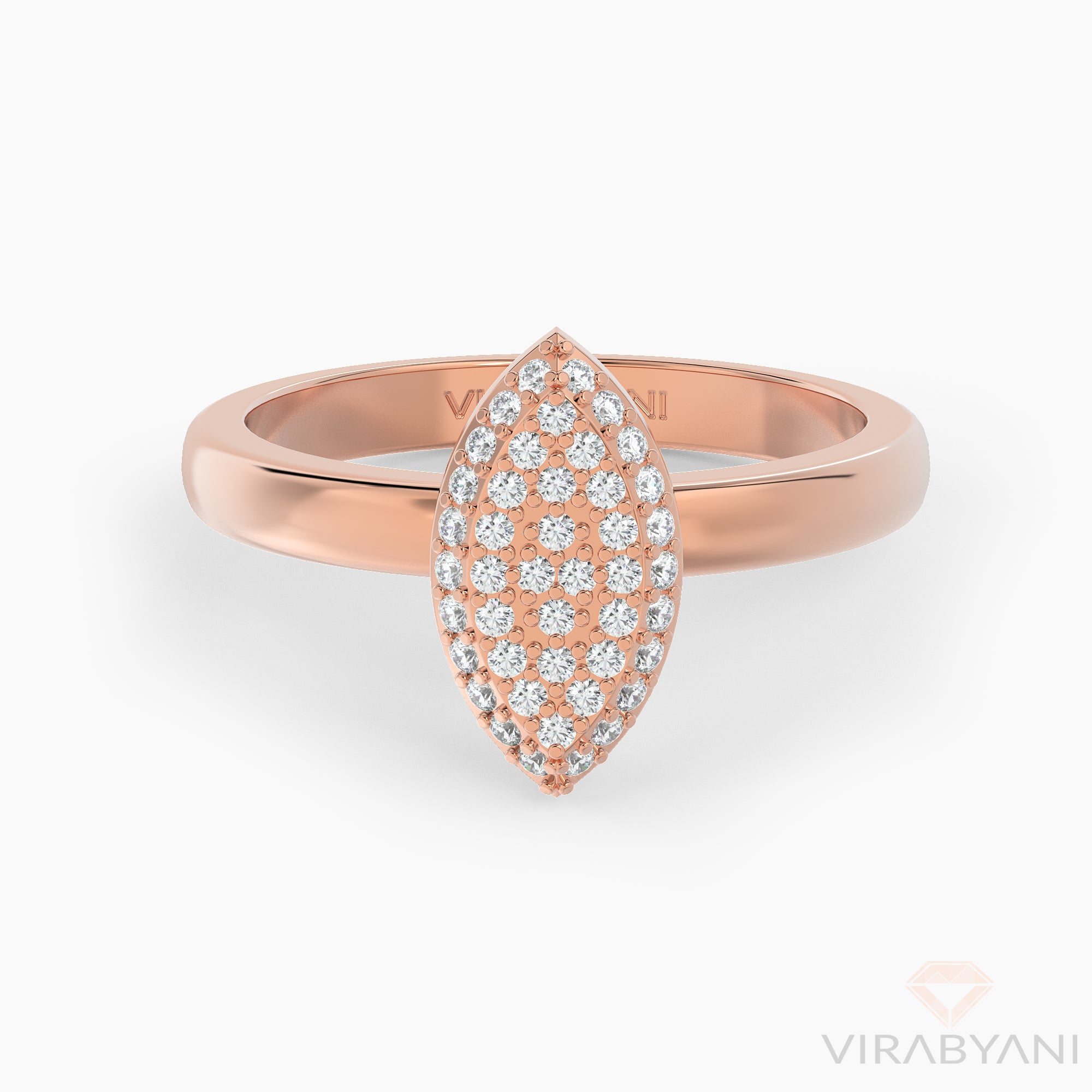 Marquise Shaped AMoré Pavé Ring With 0.35 ct. Diamonds