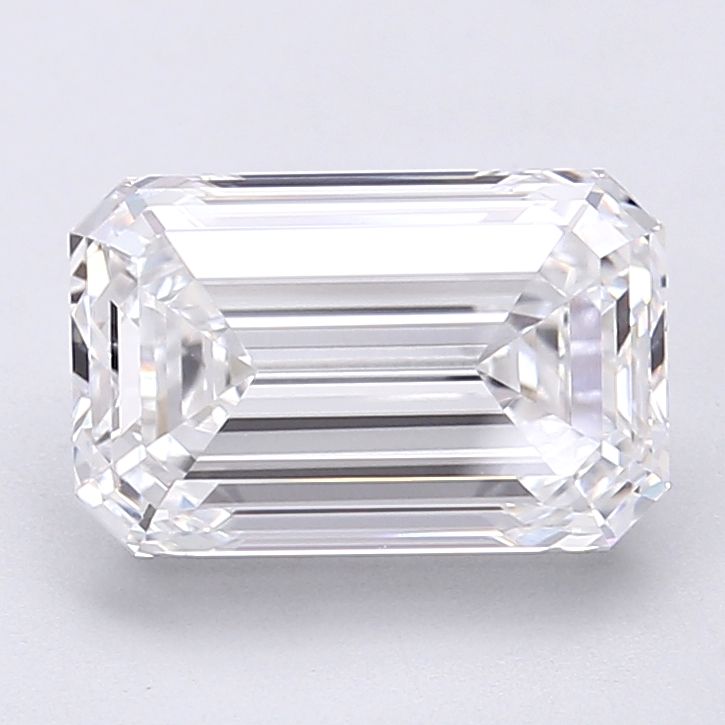 3.16 Carat D-VVS2 Emerald Lab Diamond