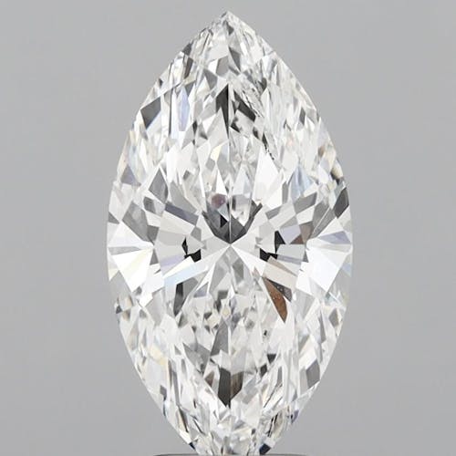 3.03 Carat E-VVS2 Marquise Lab Diamond