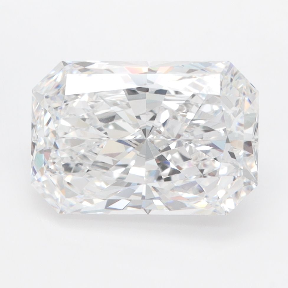 3.08 Carat D-IF Radiant Lab Diamond