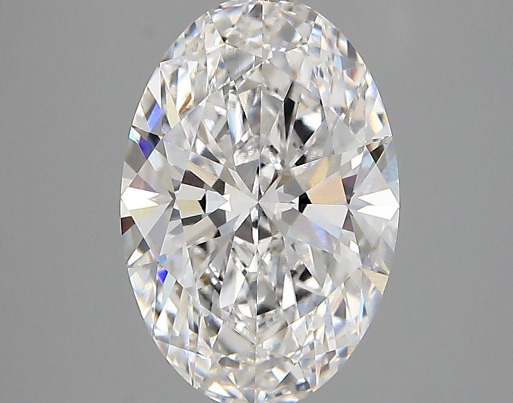 2.82 Carat D-VVS2 Oval Lab Diamond