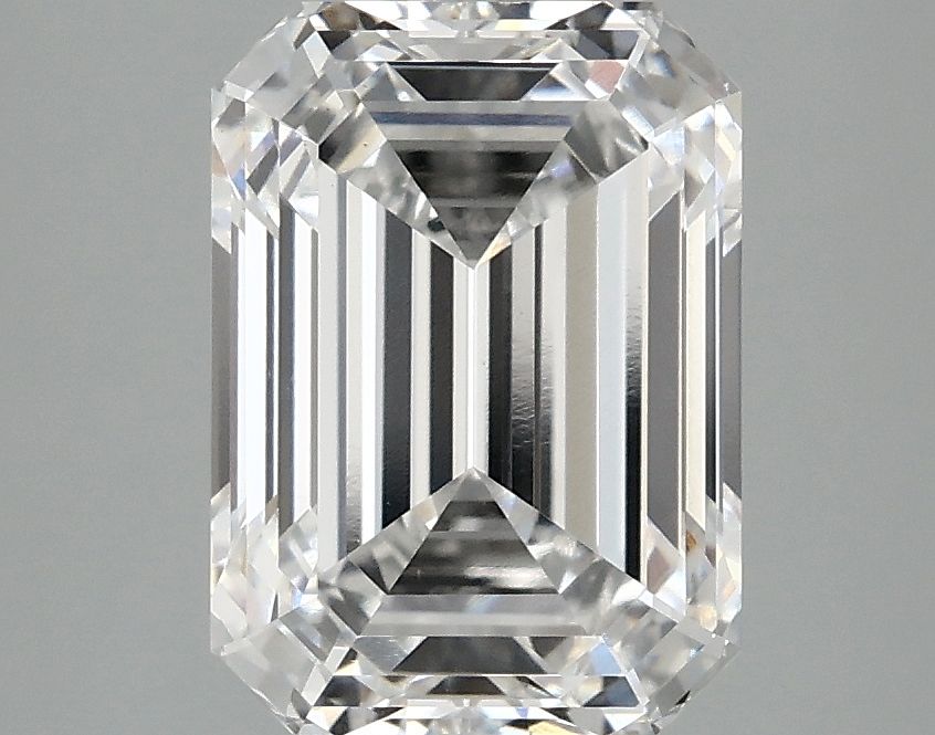 3.06 Carat D-VS1 Emerald Lab Diamond