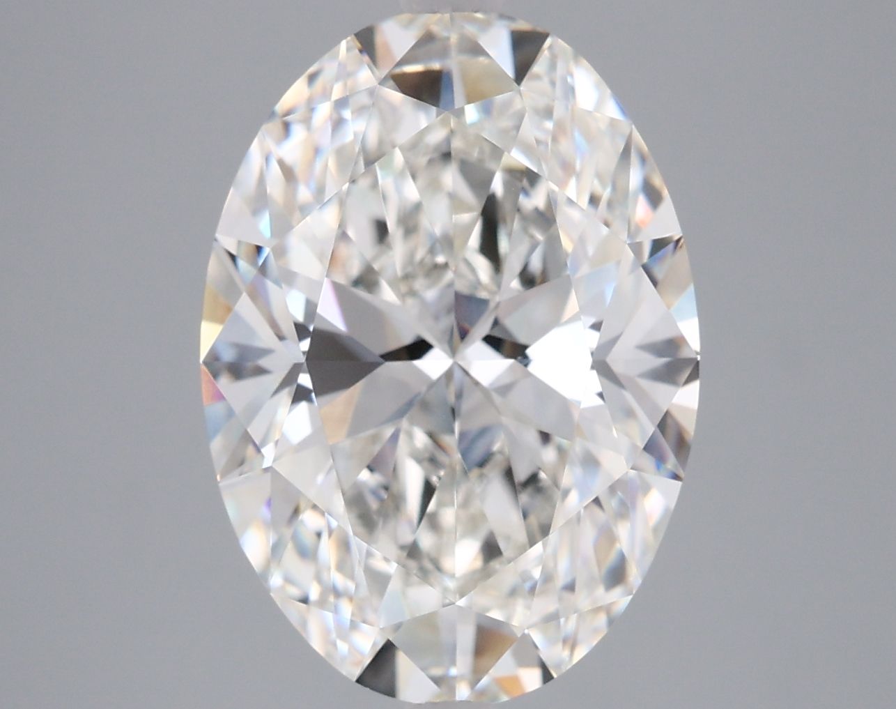 5.03 Carat G-VVS1 Oval Lab Diamond