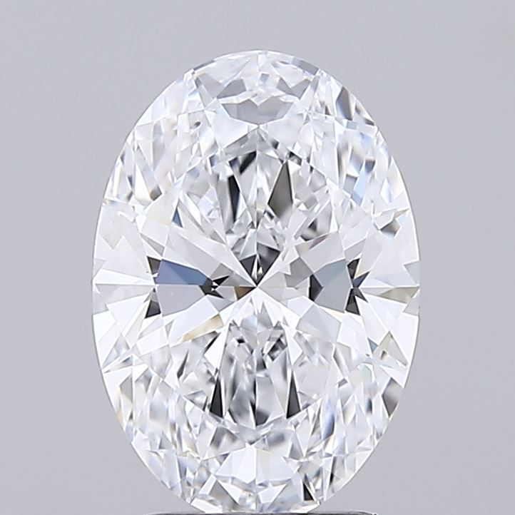 2.50 Carat D-IF Oval Lab Diamond