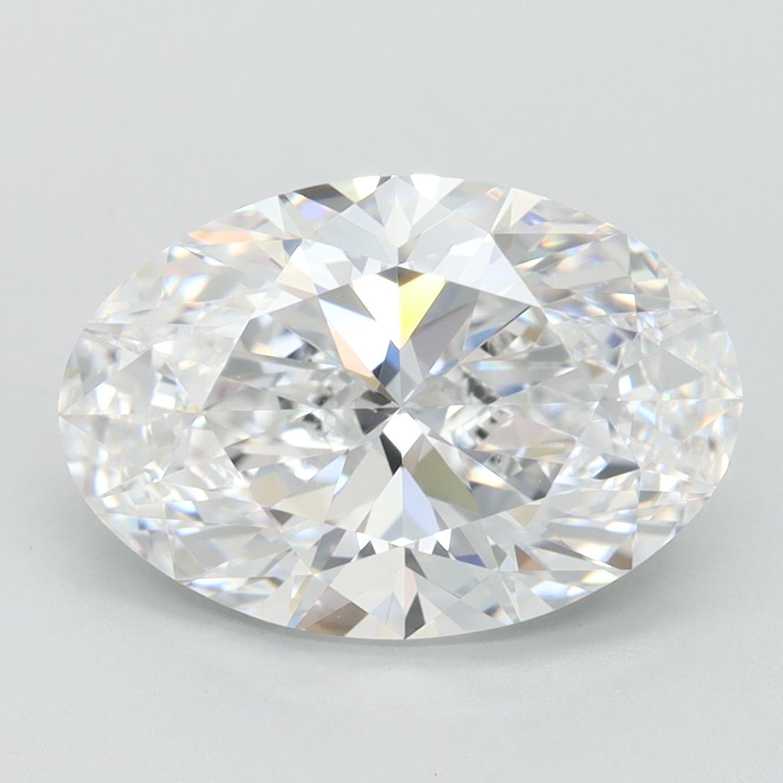 2.68 Carat D-IF Oval Lab Diamond