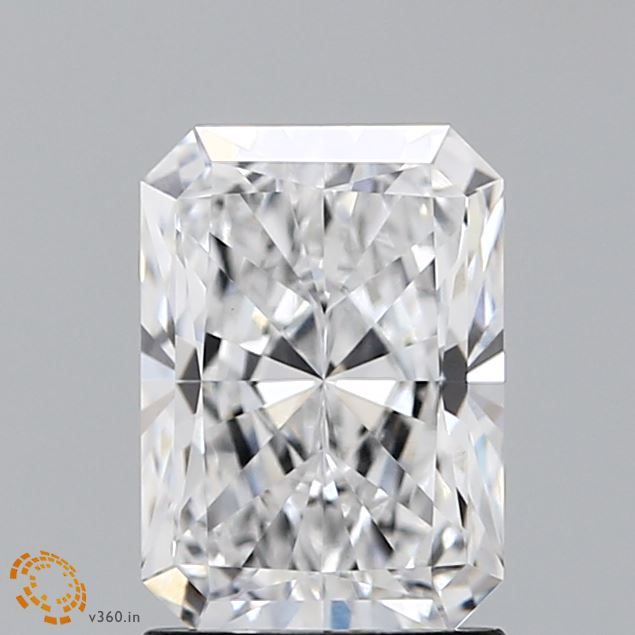 1.72 Carat D-VS1 Radiant Lab Diamond