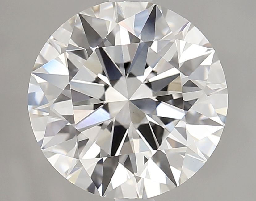 3.50 Carat F-VVS2 Round Lab Diamond