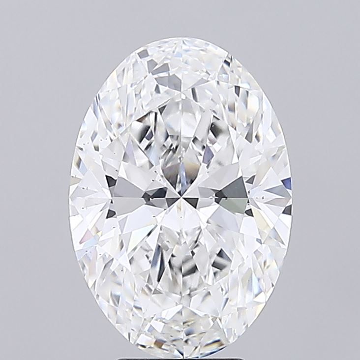 5.10 Carat E-VS2 Oval Lab Diamond