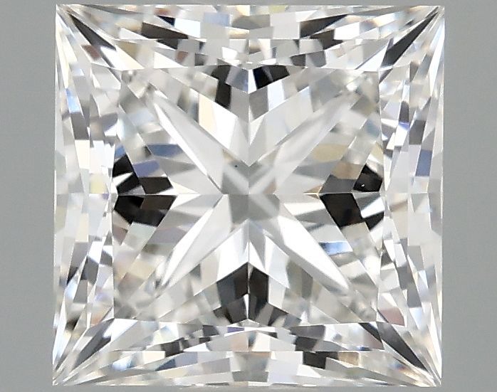 2.10 Carat E-VVS2 Princess Lab Diamond