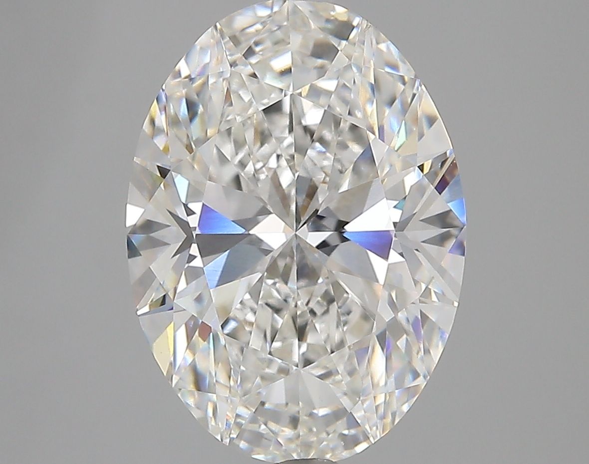 5.01 Carat F-VVS2 Oval Lab Diamond