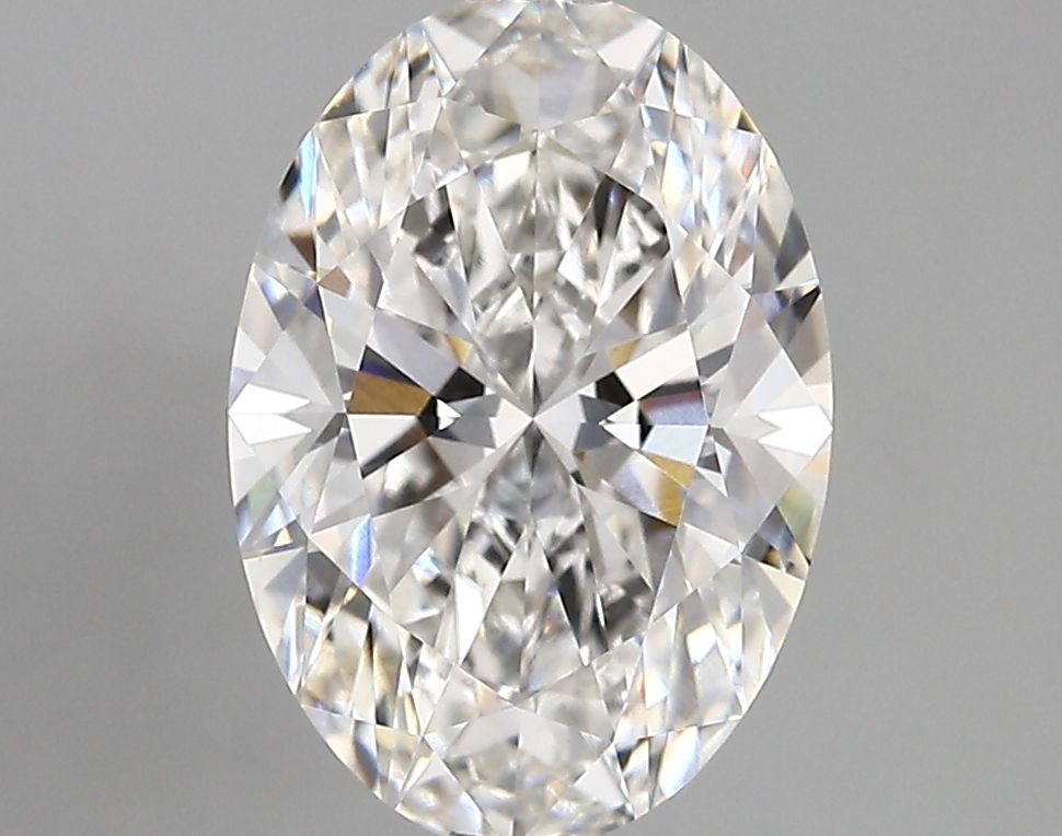 2.81 Carat F-VVS2 Oval Lab Diamond