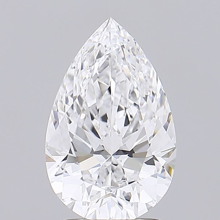 2.36 Carat D-IF Pear Lab Diamond