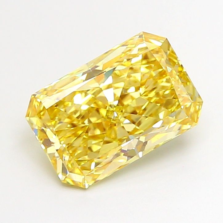 3.00 Carat Radiant Cut Fancy Yellow