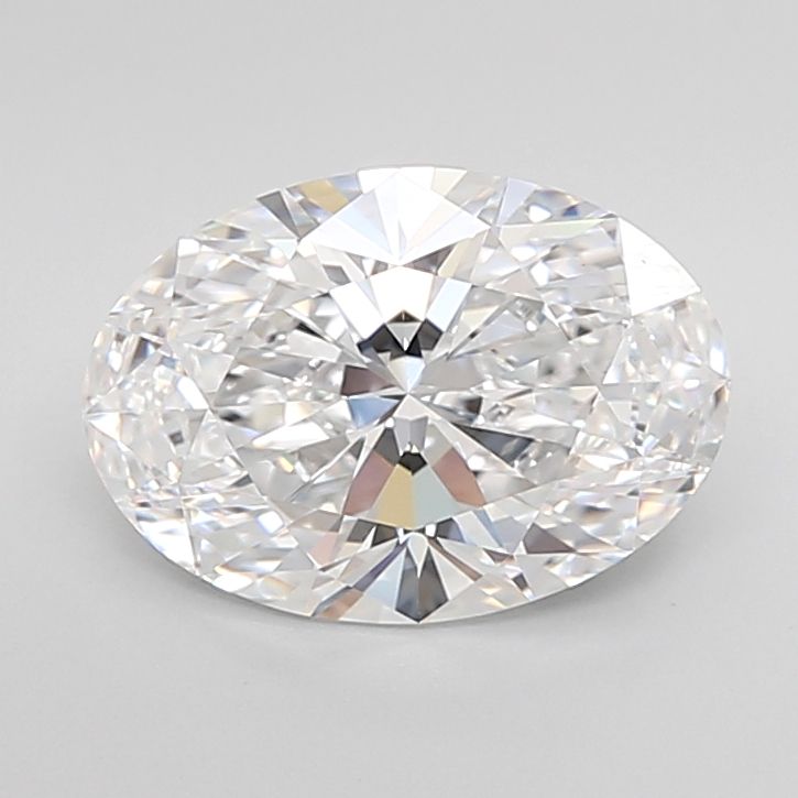 2.83 Carat D-IF Oval Lab Diamond