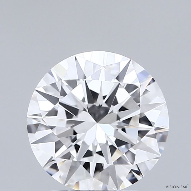 2.00 Carat D-VVS2 Round Lab Diamond