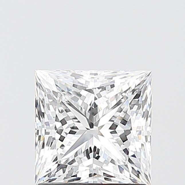 1.55 Carat F-VVS2 Princess Lab Diamond
