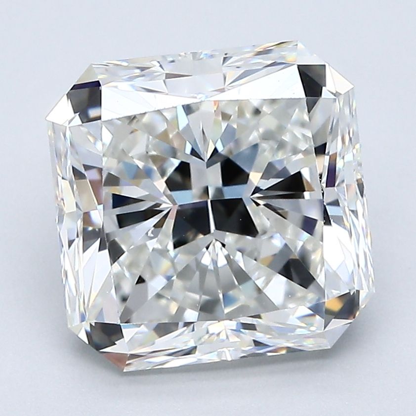 4.01 Carat H-VVS1 Radiant Cut Diamond
