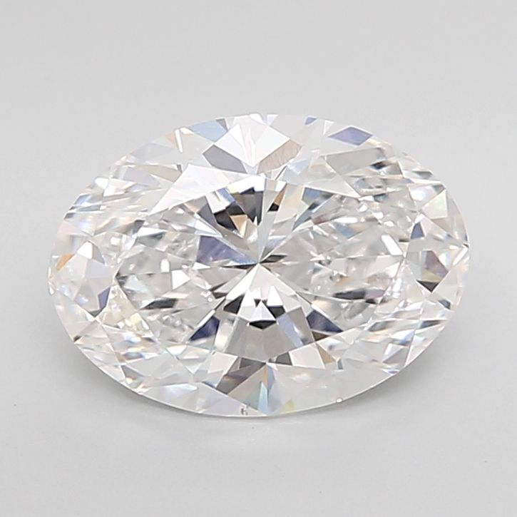 3.04 Carat D-VS1 Oval Lab Diamond