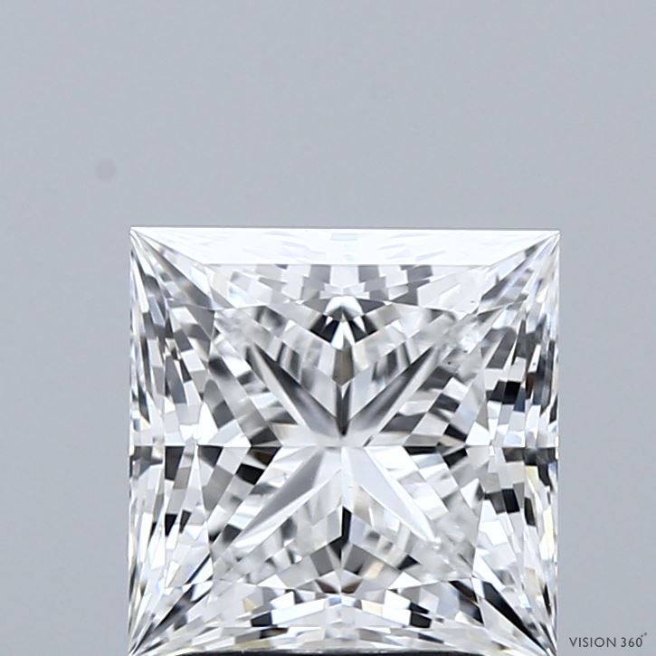 2.51 Carat E-VS1 Princess Lab Diamond
