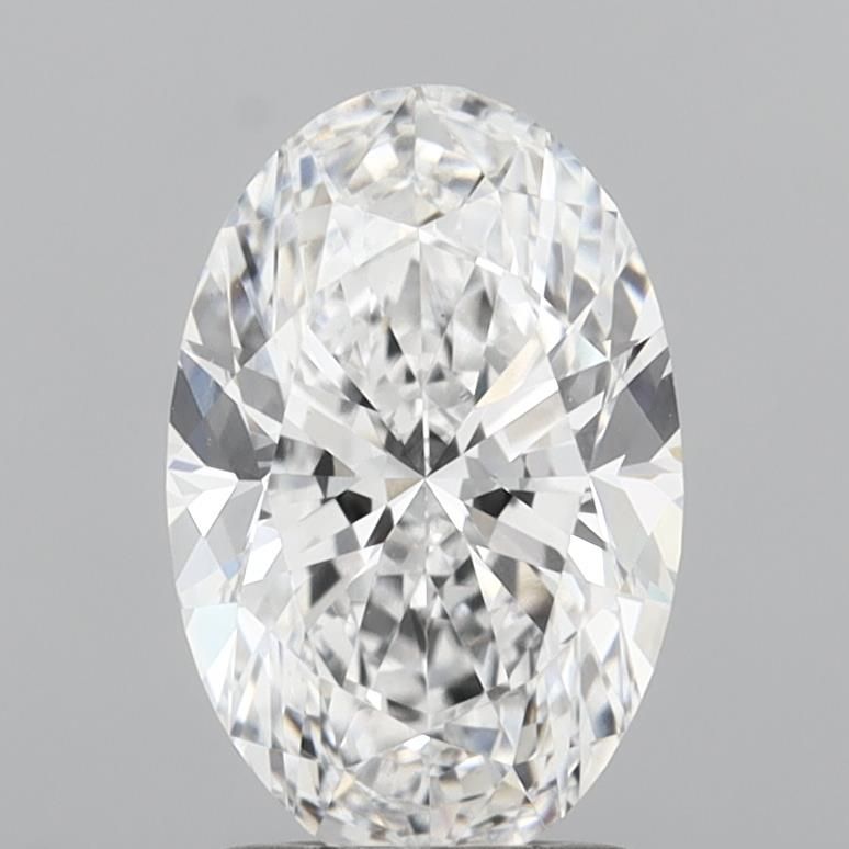 1.52 Carat E-VS1 Oval Lab Diamond