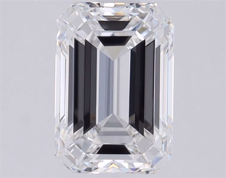 3.97 Carat F-VS1 Emerald Lab Diamond
