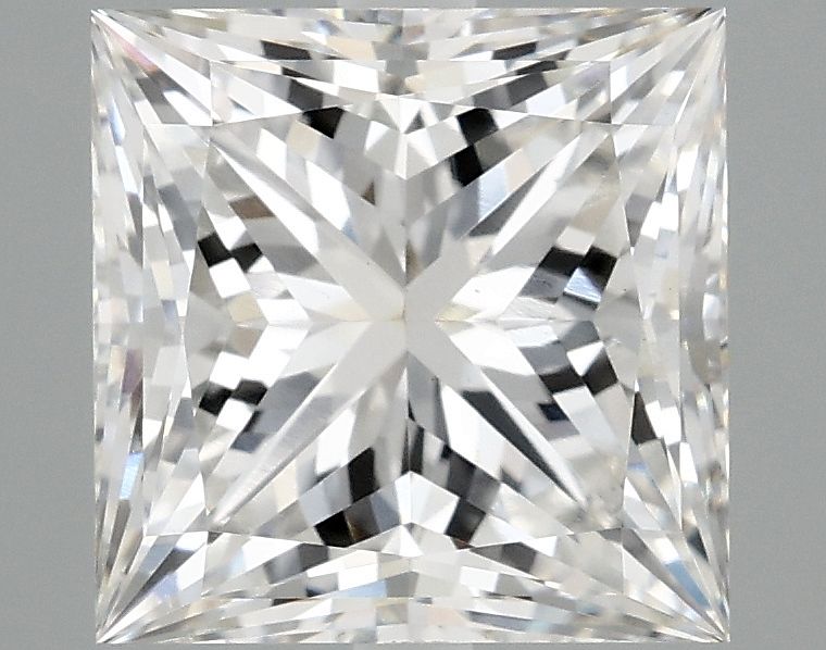 4.01 Carat F-VS1 Princess Lab Diamond