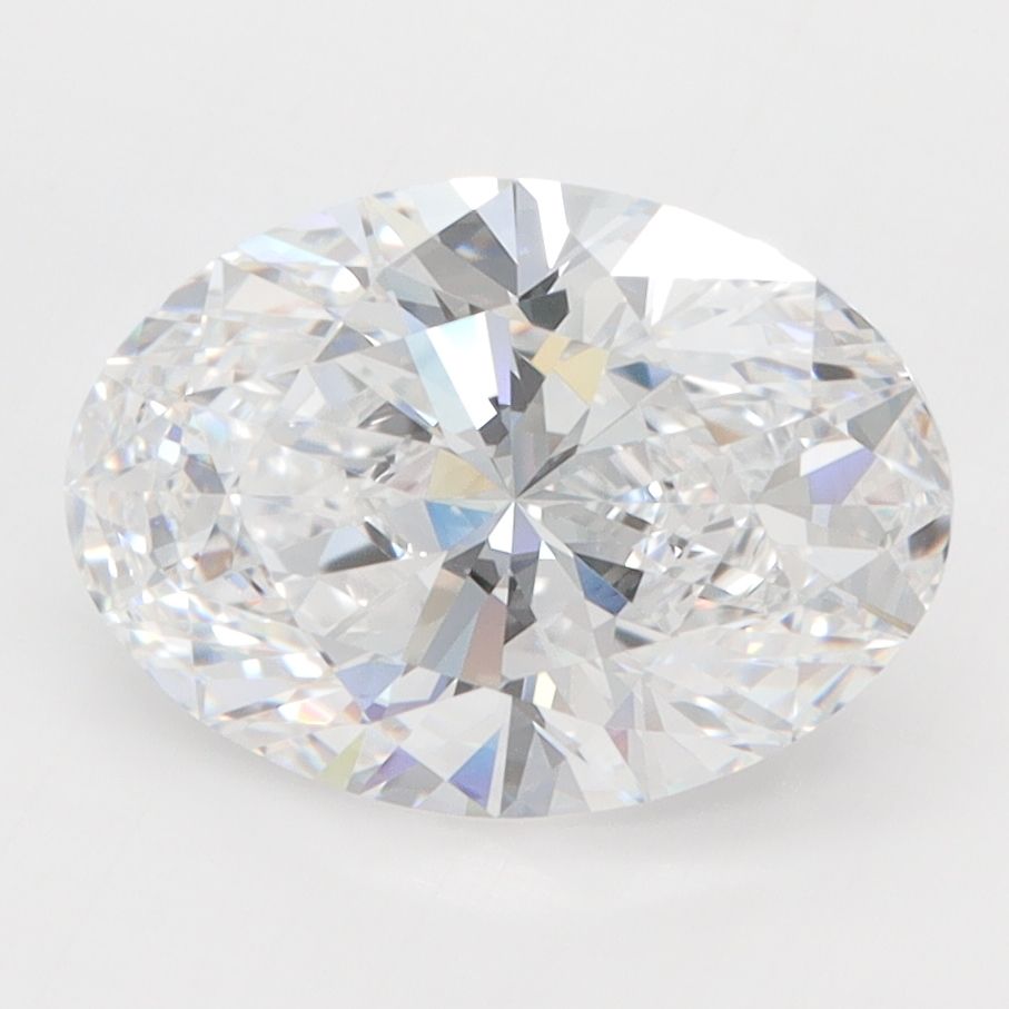 2.70 Carat D-IF Oval Lab Diamond