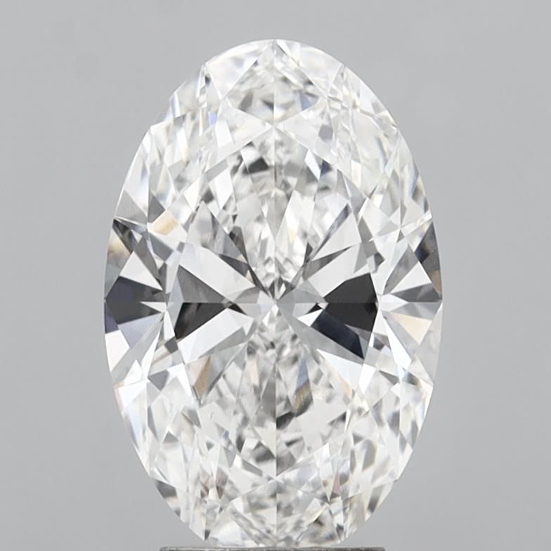 4.03 Carat E-VVS2 Oval Lab Diamond