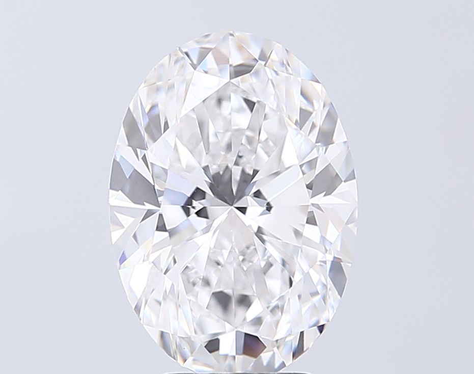 4.02 Carat D-VVS2 Oval Lab Diamond