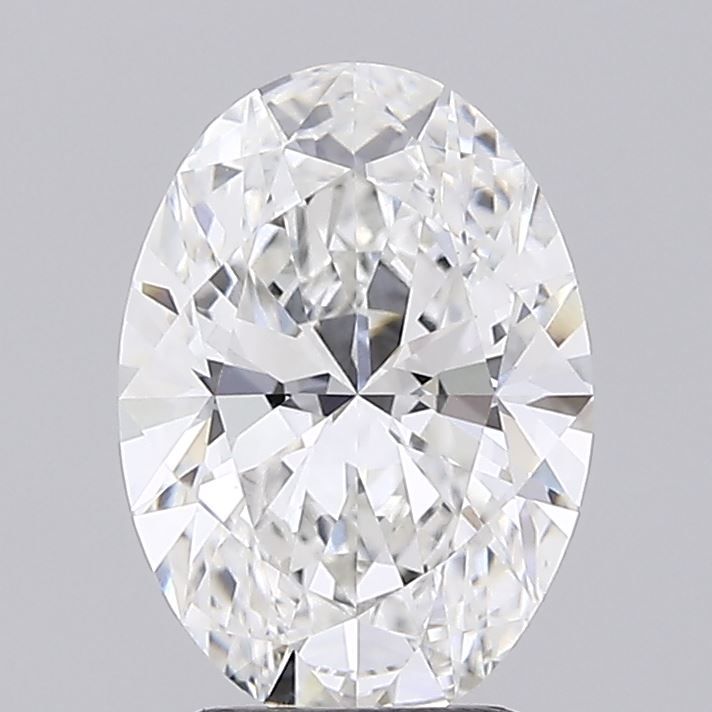 2.59 Carat F-VVS2 Oval Lab Diamond