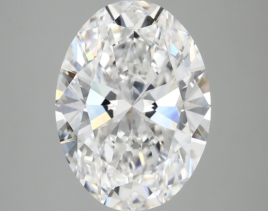 4.07 Carat D-VVS2 Oval Lab Diamond
