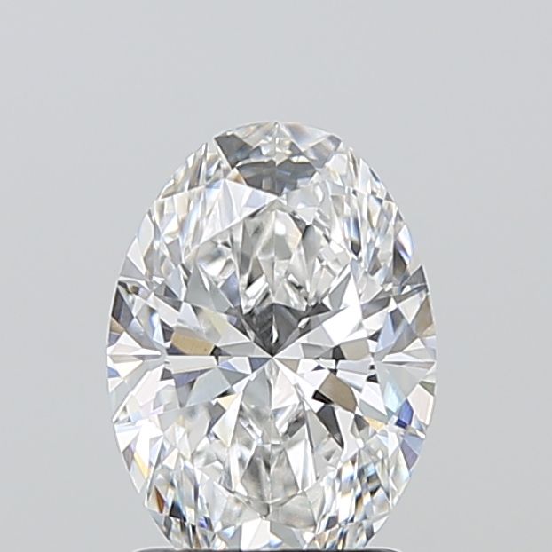1.58 Carat D-VVS2 Oval Lab Diamond