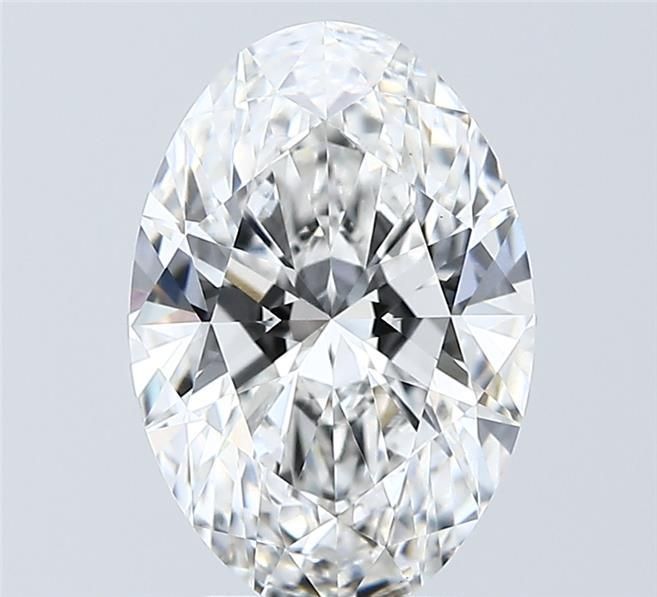 3.02 Carat E-VS1 Oval Lab Diamond