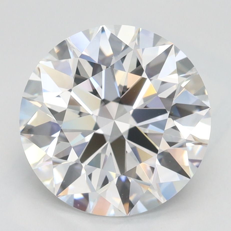 2.83 Carat D-IF Round Lab Diamond
