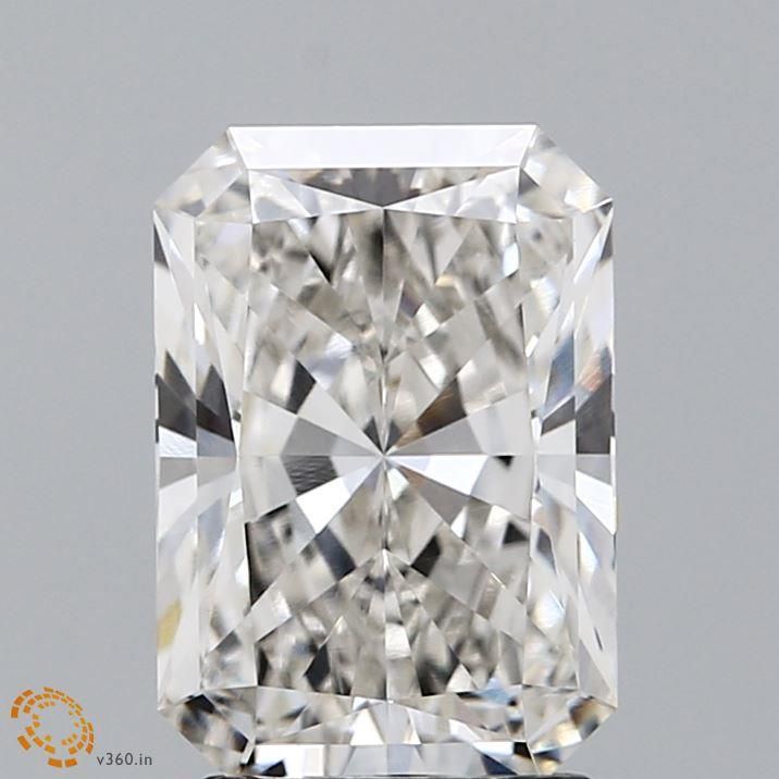 2.71 Carat H-VS1 Radiant Lab Diamond