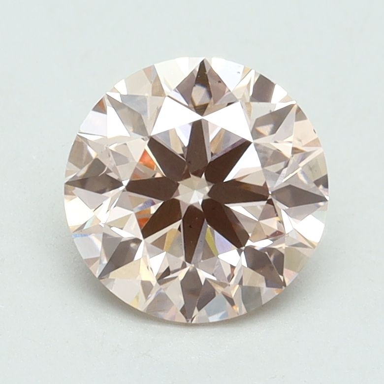 1.50 Carat Round Cut Fancy Pink