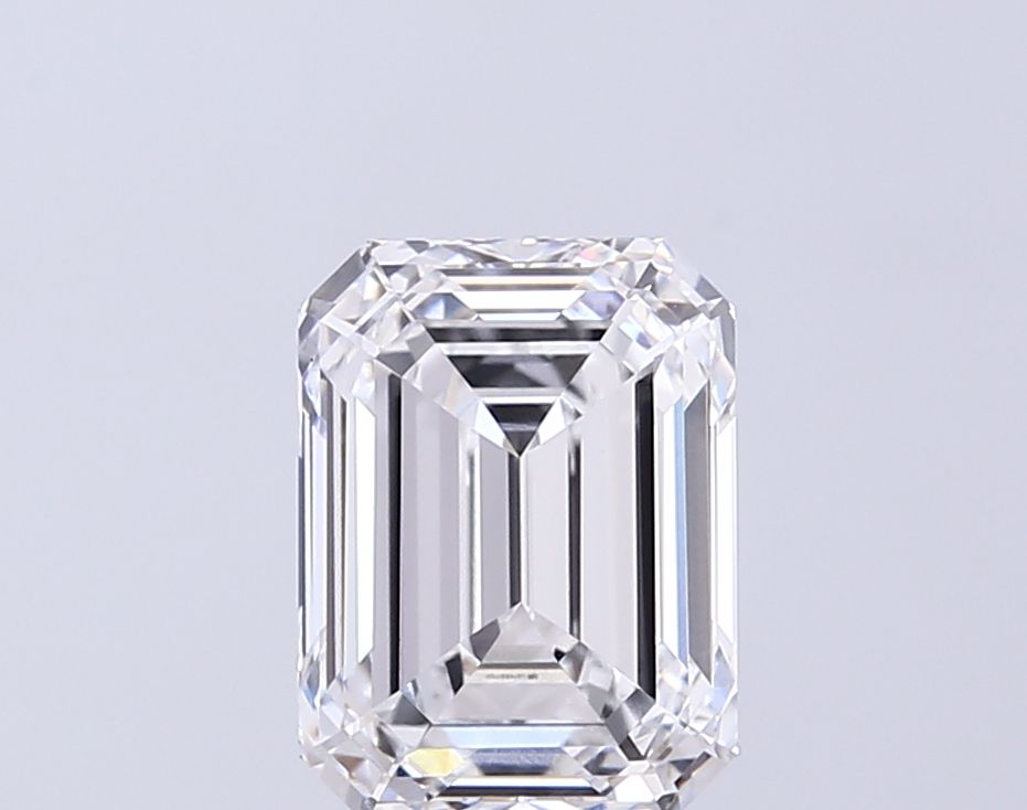 3.22 Carat D-VVS2 Emerald Lab Diamond