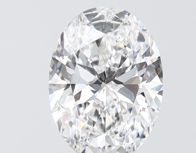 1.50 Carat D-VVS2 Oval Lab Diamond