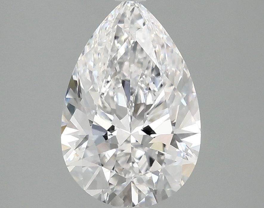 2.01 Carat D-VVS2 Pear Lab Diamond