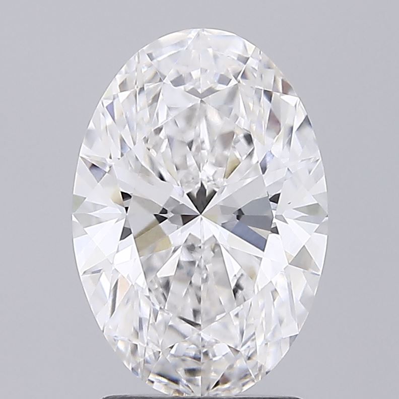 2.21 Carat D-IF Oval Lab Diamond