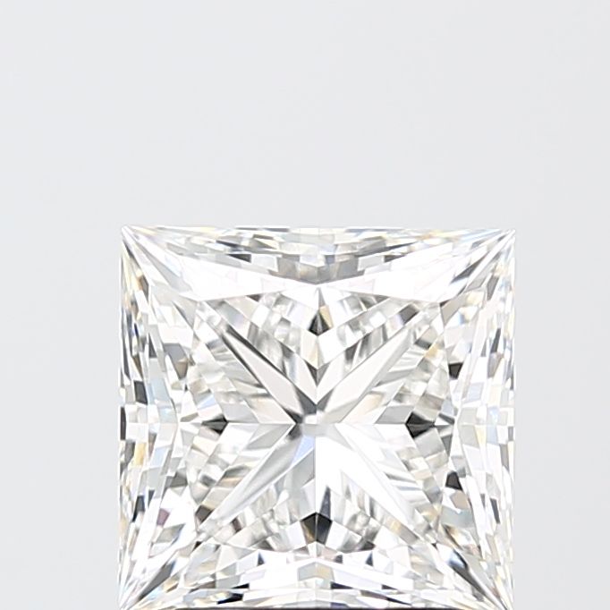 3.03 Carat F-VVS2 Princess Lab Diamond