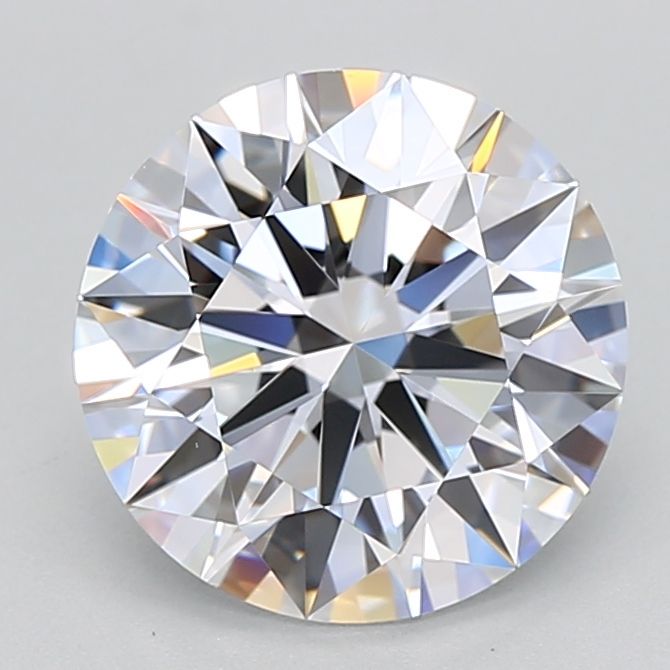 3.03 Carat D-VVS2 Round Lab Diamond