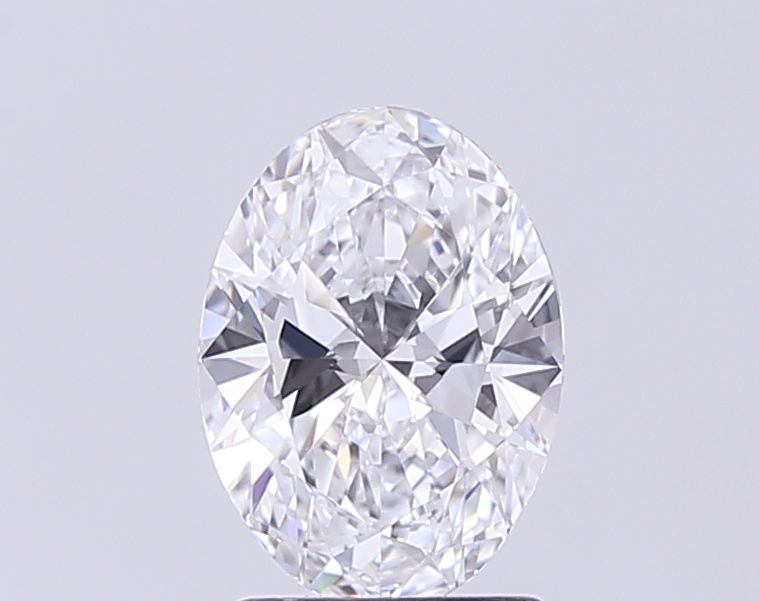 1.52 Carat D-VVS2 Oval Lab Diamond