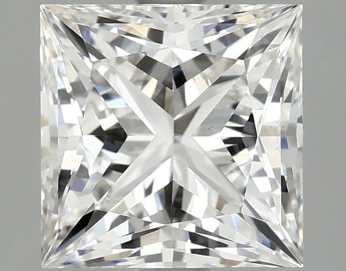 2.09 Carat F-VS1 Princess Lab Diamond