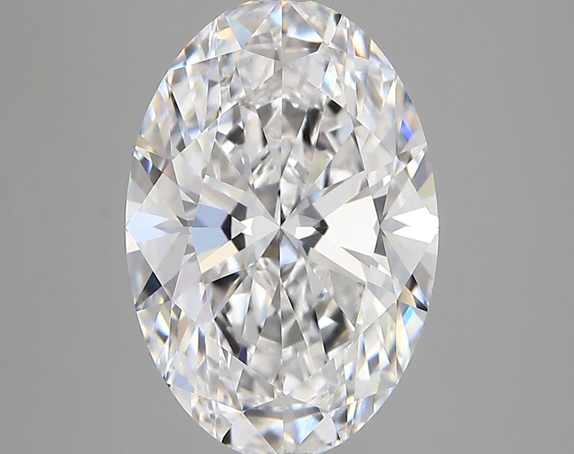 4.11 Carat D-VVS2 Oval Lab Diamond