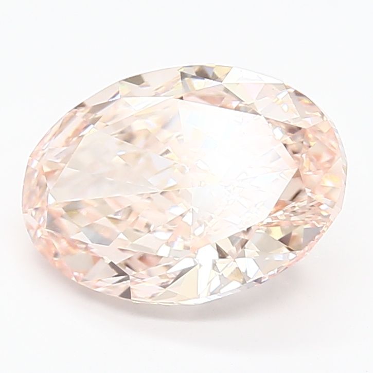 3.53 Carat Oval Cut Fancy Pink