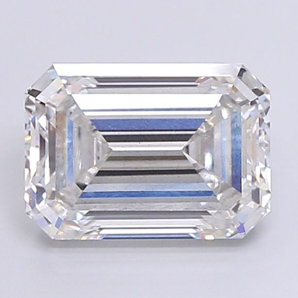 5.09 Carat F-SI1 Emerald Lab Diamond
