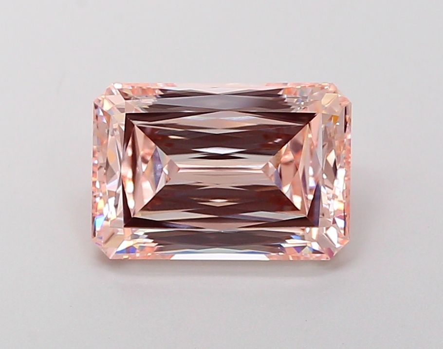 2.84 Carat Radiant Cut Fancy Pink