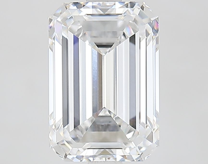 3.02 Carat D-VVS1 Emerald Lab Diamond